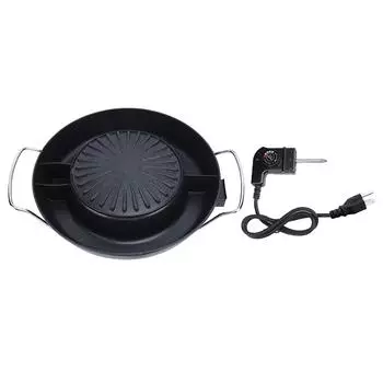 1800 Вт Hot Pot с грилем 2 в 1 Корейский электрический гриль для барбекю Hotpot Pot Combo Antistick Fast Even L