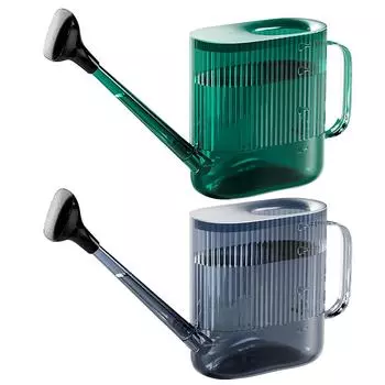 Лейка на 1800 мл с разбрызгивателем, садовая лейка, современная банка для воды зелёный