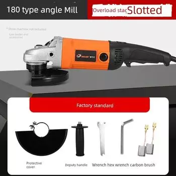 180/230 Угловая шлифмашина большого угла Режущая машина для камня Полировальная машина Режущая машина для камня Шлифовальная машина Высокомощная пазовальная машина 180 heavy-duty stand-alone