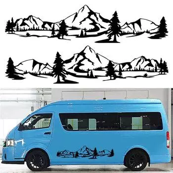 180*35 см автомобильная наклейка 2 шт./компл. черные автомобильные аксессуары