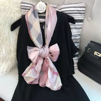 180*65 см 100% шелковица шелк китайский шелк роскошные шарфы аксессуары шарф солнцезащитный платок марлевый шейный платок подарок 180*65cm розовый