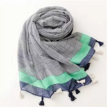 180 * 85 см мусульманский платок женский принт теплое пляжное полотенце, новый Four Seasons кисточки шали мода хлопок и лен бандана 180X85cm