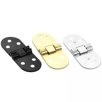 180 градусов Плоский складной стол Шарнир Домашний шкаф Дверь Мебель Аксессуары Великобритания чёрный