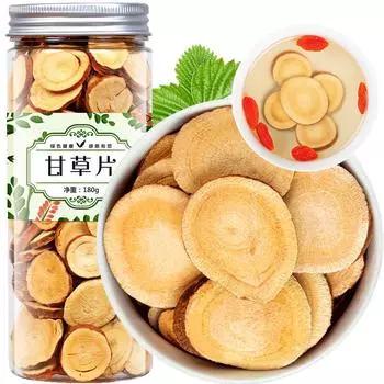 180 г Lakritztee Groe Runde Scheiben в Wasser Eingeweicht Gesunder Krutertee