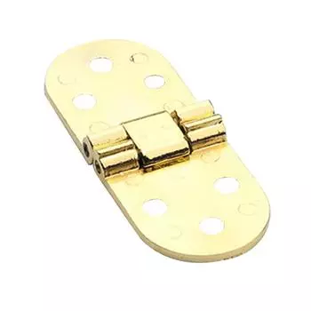 180-градусная невидимая петля для двери шкафа из сплава с отверстием (черный)