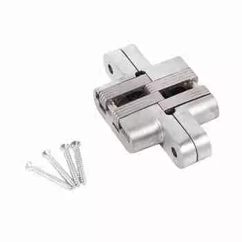 180 градусов цинковый сплав невидимая складная дверь крест скрытые петли (94mm)