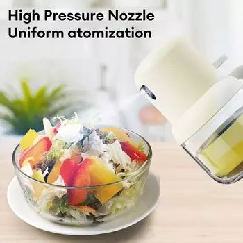 180 мл бутылка-диспенсер для масла, стеклянный кухонный спрей, распылитель масла для барбекю, пикника, выпечки, приготовления пищи, распылитель оливкового масла, бутылка для уксуса и соевого соуса жёлтый