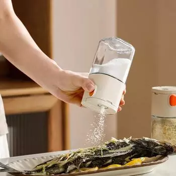 180 мл новая фляжка для приправ с двойным горлом солонка влагостойкая герметичная стеклянная фляжка для кухни фляжка для приправы перца