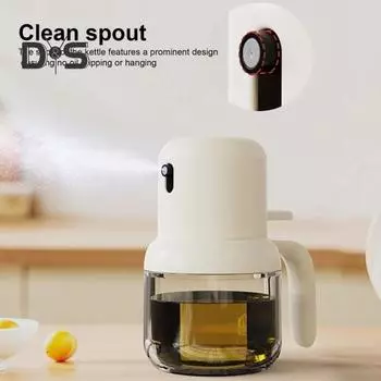 180 мл распылитель масла, пищевой прозрачный распылитель оливкового масла, кухонные гаджеты для выпечки, гриля, приготовления пищи жёлтый