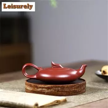 180 мл традиционный исинский фиолетовый глиняный чайник ручной работы Dahongpao фильтр красивый чайник сырая руда Zisha чай аксессуары домашняя чайная утварь