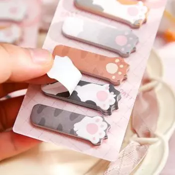 180 шт./компл. сладкие мультяшные липкие заметки для студентов Kawaii Котенок скрапбукинг блокнот милый студент индекс этикетка липкие заметки