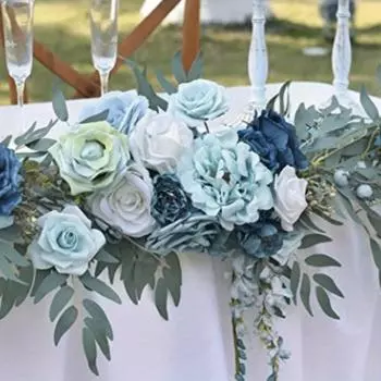 180 см искусственная гирлянда из роз искусственная эвкалиптовая гирлянда с цветами искусственная цветочная гирлянда зеленая гирлянда для свадьбы домашняя вечеринка ремесло искусство декор стола 180cm коричневый