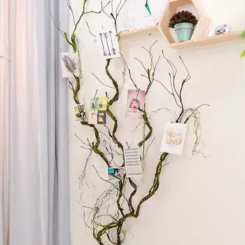 180 см Real Touch DIY искусственные ветки деревьев растения ротанговая ветка настенная лоза искусственный стебель ветки