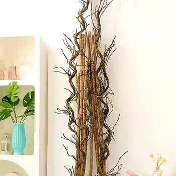 180 см Real Touch DIY искусственные ветки деревьев растения ротанговая ветка настенная лоза искусственный стебель ветки