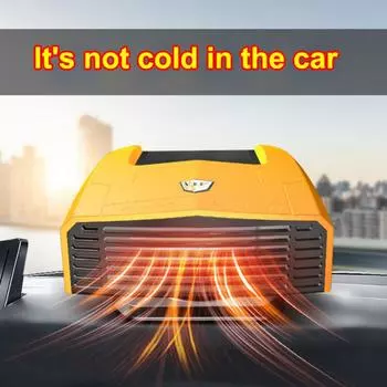 180w Car Electrica Heater 12/24v 360 ° Rotating High-temperature Resistance Auto Heating Defroster Defrosting Defogging Heater