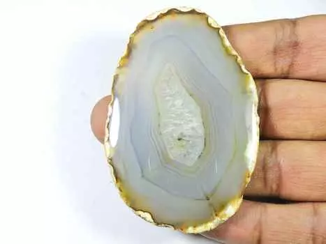 183Cts. Окрашенный друзовый агат, фантазийный лечебный кристалл, драгоценный камень, россыпью, 55X70 мм SK-2305