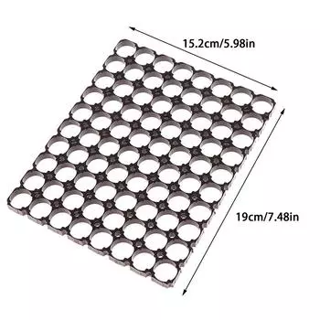 18650 8*10 Держатель для литиевых элементов, корпус, держатель для батареек, кронштейн, DIY, антивибрационный, пластиковый, для цилиндрических аккумуляторных блоков