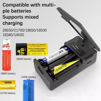 18650 зарядное устройство многофункциональное солнечное тип C интеллектуальный держатель литиевых батарей для 18650 батарейных коробок чехлы для внешних аккумуляторов