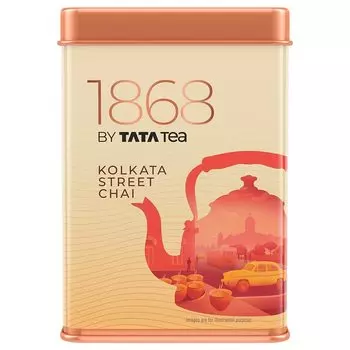 1868 Tata Tea, Kolkata Street Chai, банка 100 г