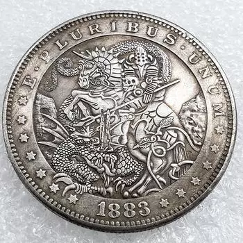 1883 HOBO США Соединенные Штаты Америки Памятные коллекционные сувениры Серебряные монеты