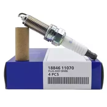 18846-11070 SILZKR7B-11 Иридиевая свеча зажигания для Kia Sportage Soul Sorento Optima Carnival Hyundai Sonata Avante SANTAFE Elantra 4pcs
