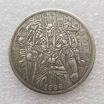 1888 HOBO США Соединенные Штаты Америки Памятные коллекционные сувениры Серебряные монеты