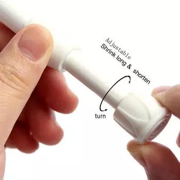 18-110 см многофункциональный пружинный выдвижной стержень регулируемый телескопический штанга для штор бытовые подвесные штанги для ванной комнаты