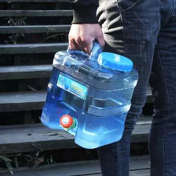 18/20/22 л автомобильные ведра для воды пищевой портативный бак для воды большой емкости с краном аксессуары для походов и рыбалки