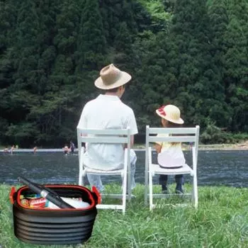 18/37 л автомобильное усадочное ведро для хранения складное уличное рыболовное ведро принадлежности для хранения в автомобиле 18L