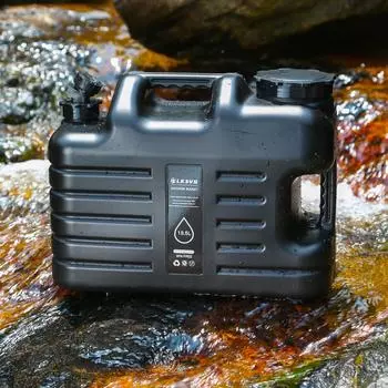 18.5L Portable Water Tank Leak-Proof Drinking Water Bucket Large Capacity Water Dispenser Carrier for Vehicle Car Camping UNITED KINGDOM