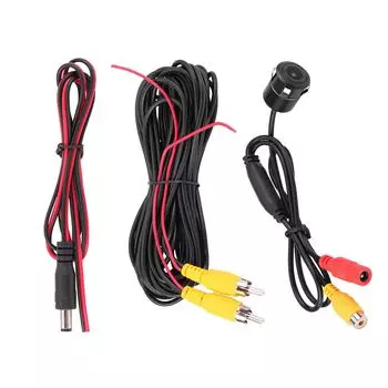 18.5mm HD Low Light Night Version Car Reverse Backup Rear View Camera Colorful Display NTSCPAL