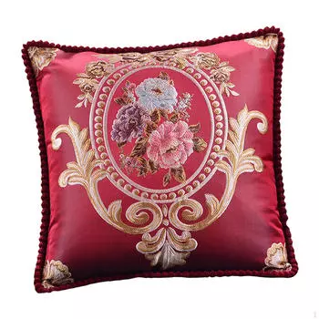 18,90x18,90 дюймов Элегантная роскошная европейская наволочка квадратная наволочка для дивана в гостиной Style A