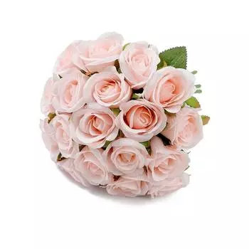 18 Bride S Handwritten Letter Rose Bouquet Simulation Flower Fake Flower Home Wedding Photography Handmade Diy Flower