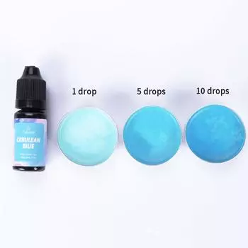 18 цветов 10 мл пигменты из смолы Diy УФ-форма для эпоксидной смолы свеча мыло краситель краситель церулеан голубой