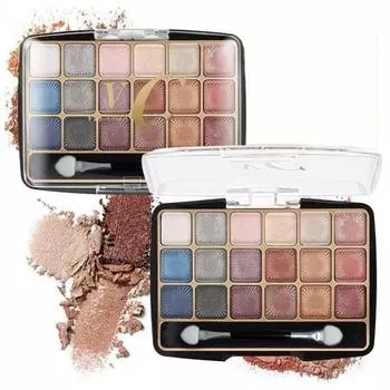 18 цветов палитры теней для век перламутровые тени для век палитра для макияжа мерцающий набор инструментов для красоты