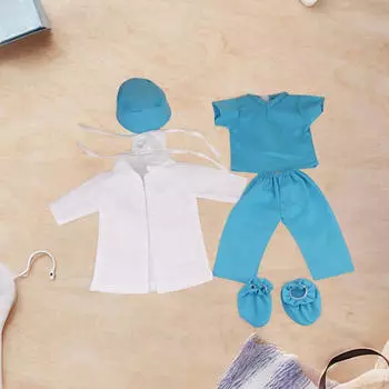 18-дюймовая кукольная одежда костюм 18 аксессуары одежда униформа для blue