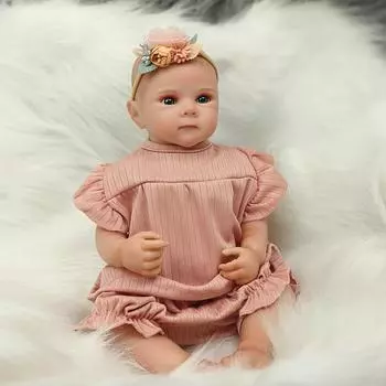 18-дюймовая мягкая на ощупь кукла Bettie Bebe Reborn Girl Dolls, игрушка ручной работы, кукла Bebe Newborn для детей, подарки на день рождения Full Silicone Girl
