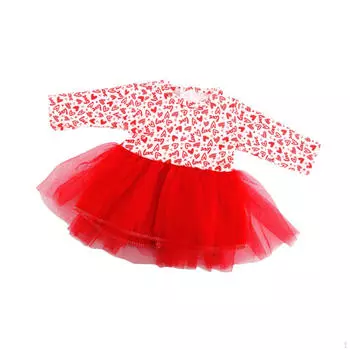 18-дюймовое платье для куклы, одежда для 43-сантиметровых кукол, реквизит для фотосъемки, мода, комфорт