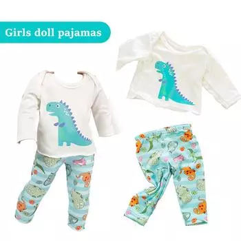 18-дюймовый комплект одежды для американской куклы 43 см аксессуары для кукольной одежды DIY игрушки для девочек подарок Our&Generat V3Z4 Blue-1set