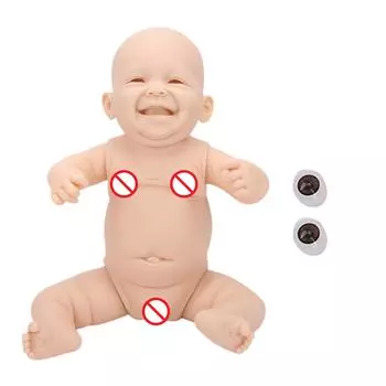 18-дюймовый неокрашенный пустой комплект для куклы Reborn Baby, набор для самостоятельного моделирования куклы Newborn Baby