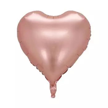 18\ Heart-Shaped Foil Balloon - Wedding, Engagement, Love Decoration