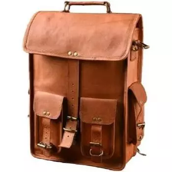 18 leather satchel tablet bag laptop case office briefcase messenger gift for men computer distressed shoulder bag