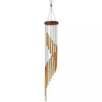 18 металлических трубок, украшения в виде колокольчиков ветра, атмосфера двора, украшения для дома, реквизит для садовых развлечений, украшения