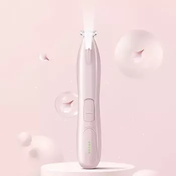 18-миллиметровая машинка для стрижки домашних животных с электроприводом, мини-микро, сталь, низкая вибрация и низкий USB-порт, компактная и для домашнего коммерческого тримминга [светодиодный дизайн]