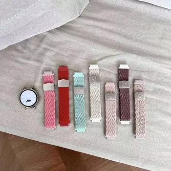 18 мм магнитный ремешок для Huawei Watch GT5 Pro 42 мм GT5 Gt4 41 мм сменный ремешок для Garmin Venu 3S 2s Forerunner 265S 255s аксессуары для браслета 18mm красный