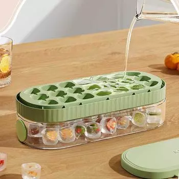 18 решеток форма с крышкой прессованный силиконовый поддон для впрыска воды бытовой DIY льдогенератор виски коктейль инструмент фиолетовый