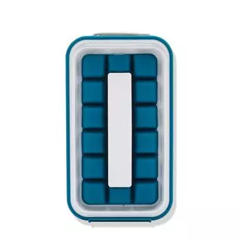 18 сетка для изготовления ледяных шаров, чайник, аксессуары для кухонного бара, гаджеты, креативная форма для кубиков льда, 2 в 1, многофункциональный контейнер-горшок синий