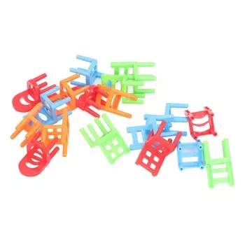 18 шт. Детские штабелируемые стулья, семейная забавная интерактивная игрушка-балансир, настольная игра для праздника