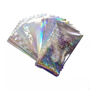 18 шт голографическая мигающая лента клейкая светоотражающая устойчивая к царапинам 9 различных стилей