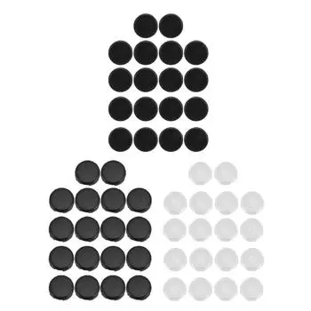 18 шт., колпачки для кнопок игровой клавиатуры с быстрым откликом, приятные на ощупь, с защитой от отпечатков пальцев, противоскользящие, для Ch Matte Black